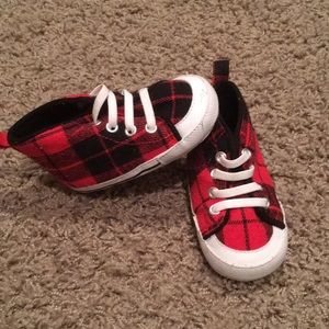 Carter’s Baby Boy Plaid Booties